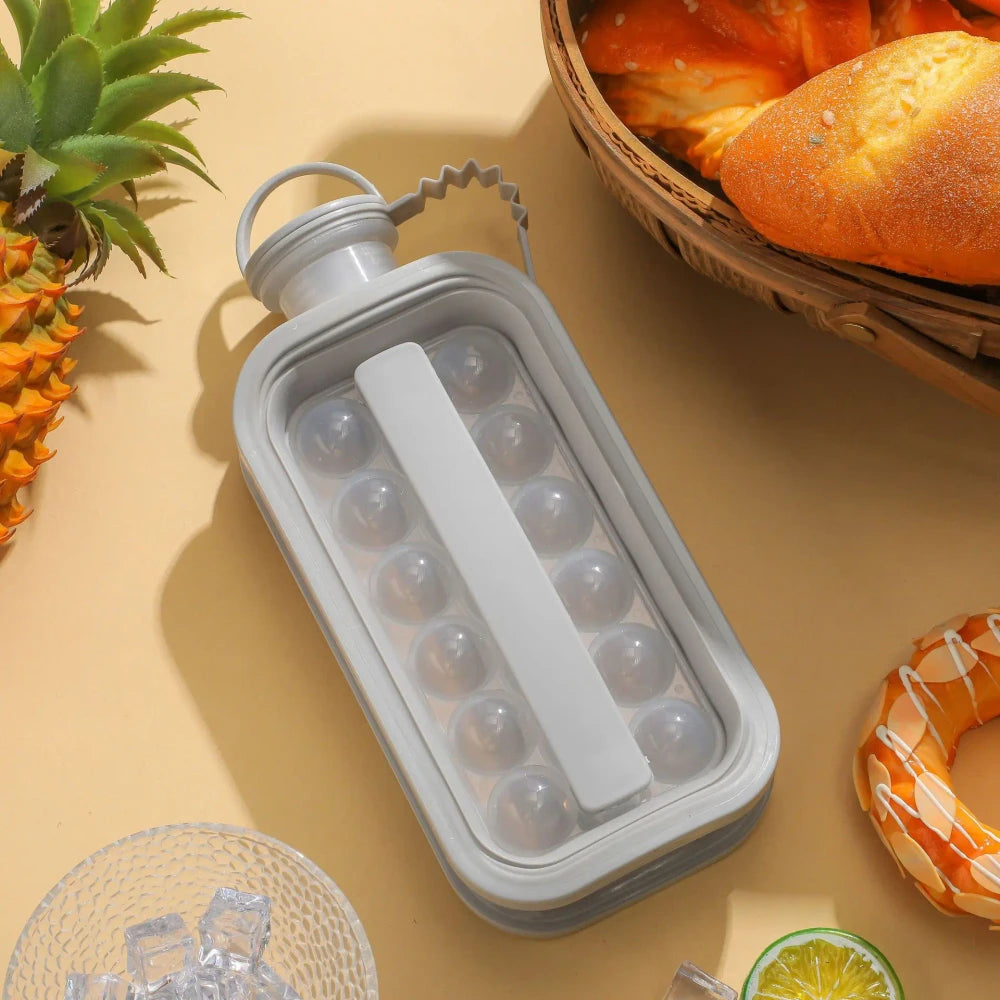 Collapsible Silicone Ice Ball Maker