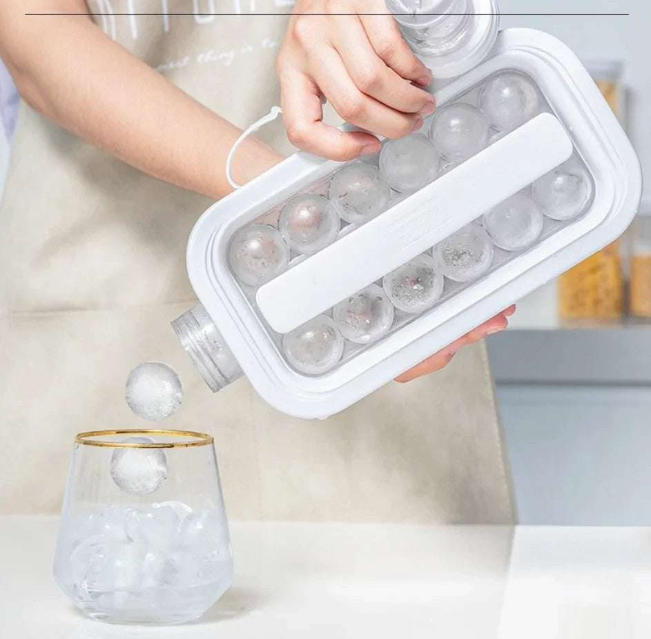 Collapsible Silicone Ice Ball Maker